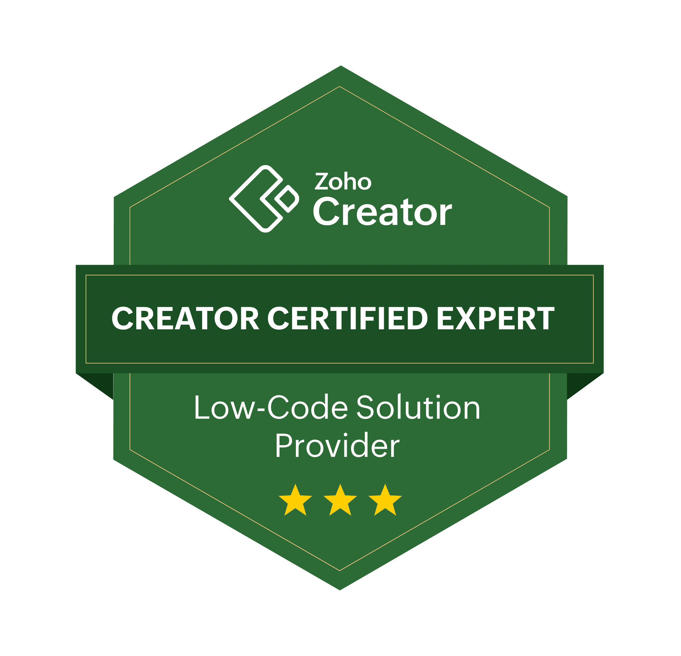 Zoho Creator Badge Certified Expert