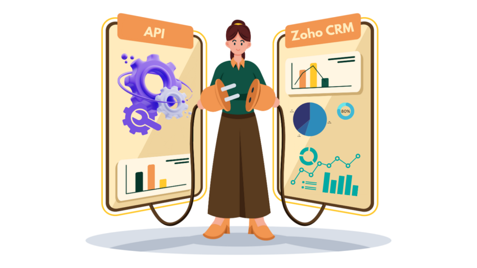 How does Zoho integration service enhance workflow automation?